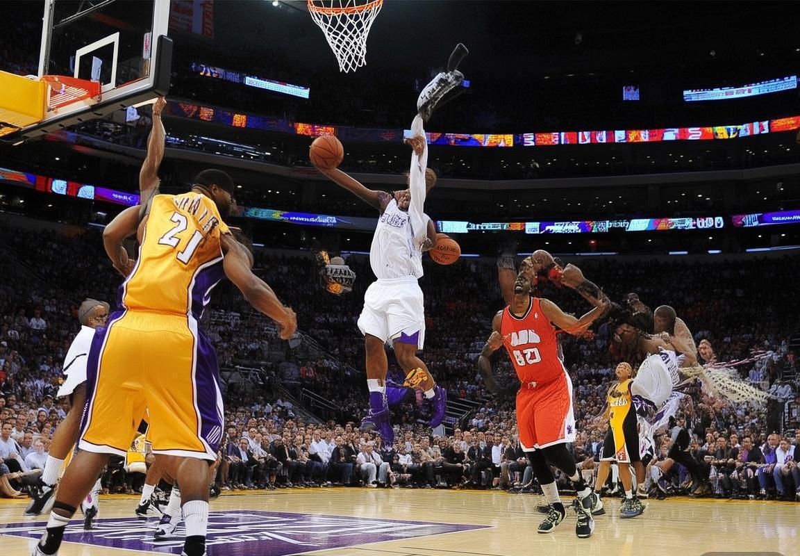 2013年湖人国王季前赛：科比与考辛斯巅峰对决回顾